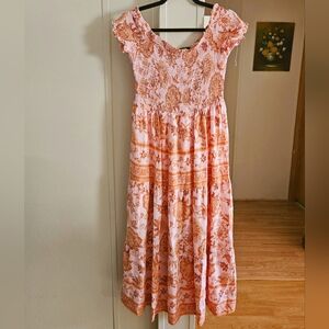 Vici Maxi Off Shoulder Dress